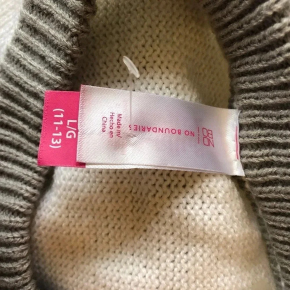 Soft Cozy Stretchy Girl Angel Wings Sweater Dress Size 11-13 - Picture 7 of 8